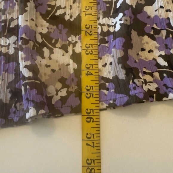K. Jordan Lavender Floral Halter Strap Smocked Wide leg Jumpsuit Sz1X Soft Girl - Picture 15 of 15